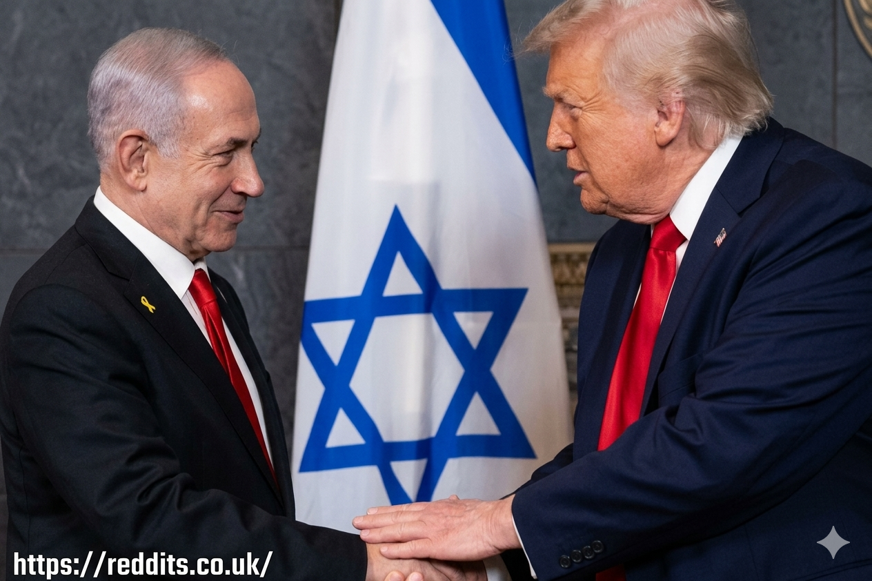 Donald Trump and Benjamin Netanyahu